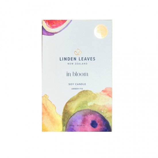 Linden Leaves 琳登丽诗 香薰蜡烛300g 琥珀无花果味